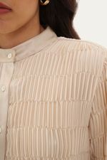 Blusa Fisarmon Framed - OFF WHITE 2