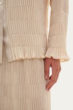 Blusa Fisarmon Framed - OFF WHITE 3