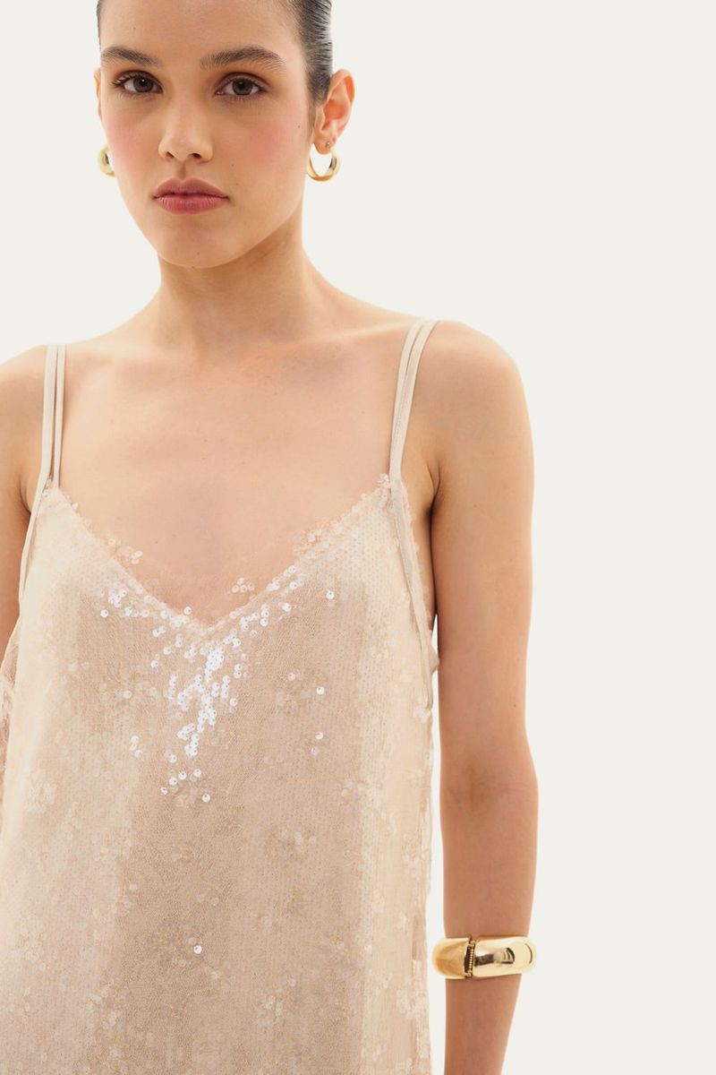 Vestido Mini H te Framed OFF WHITE 2