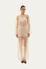 Vestido Longo H te Framed - OFF WHITE 0