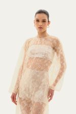 Vestido Longo H te Framed - OFF WHITE 1