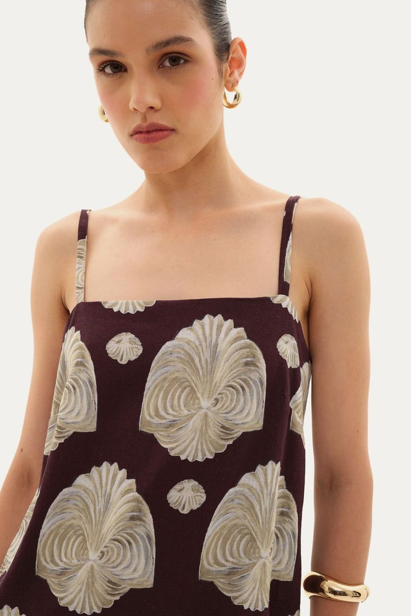 Vestido B rbara Linnen - ROXO 2