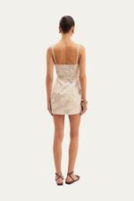 Vestido Mini Vaglione Framed - OFF WHITE 3
