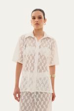 Camisa Rosita Linnen - OFF WHITE 0