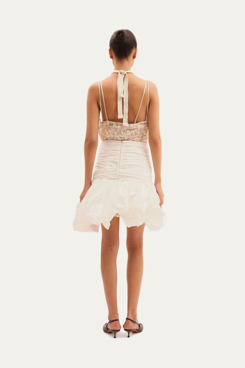 Saia Mini Balon  Off White Chaouiche - OFF WHITE 4