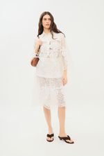 Blusa Manga Longa Cotton Palm Perola Nko - OFF WHITE 1