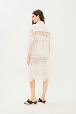 Blusa Manga Longa Cotton Palm Perola Nko - OFF WHITE 4