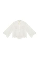 Blusa Manga Longa Cotton Palm Perola Nko - OFF WHITE 5