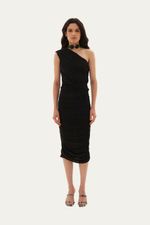 Vestido Longuete Velar Francesca - PRETO 0