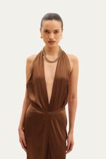 Body Soie Francesca - MARROM 0