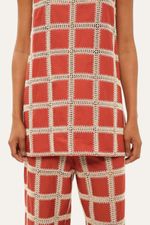 Regata Corn lia Linnen - TERRACOTA 2