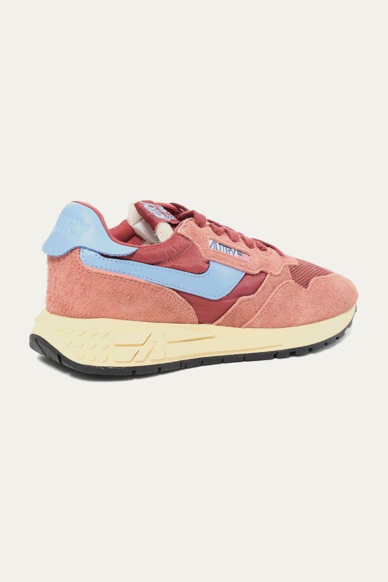 T nis Feminino Reelwind Low Suede Hotsauce Autry - ROSA 3