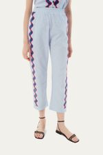 Conjunto Bordado Ondas Missinclof AZUL 2