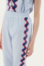 Conjunto Bordado Ondas Missinclof AZUL 3