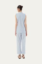 Conjunto Bordado Ondas Missinclof AZUL 4