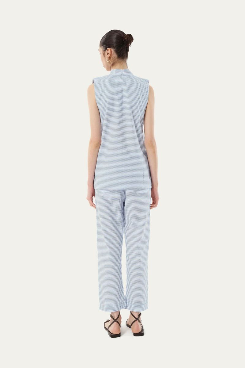 Conjunto Bordado Ondas Missinclof AZUL 4