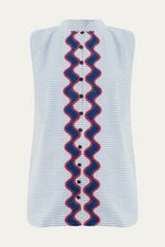 Conjunto Bordado Ondas Missinclof AZUL 5