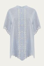 Camisa Manga Curta Linnen Missinclof - AZUL 4