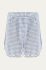 Shorts Mini Linnen Missinclof - AZUL 4