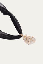 Colar Arums Denise Cassou Couture Jewelry - PRETO E BRANCO 1