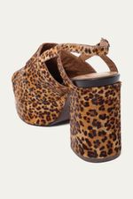 Sand lia Salto Meia Pata Jane Botti - Animal Print 2