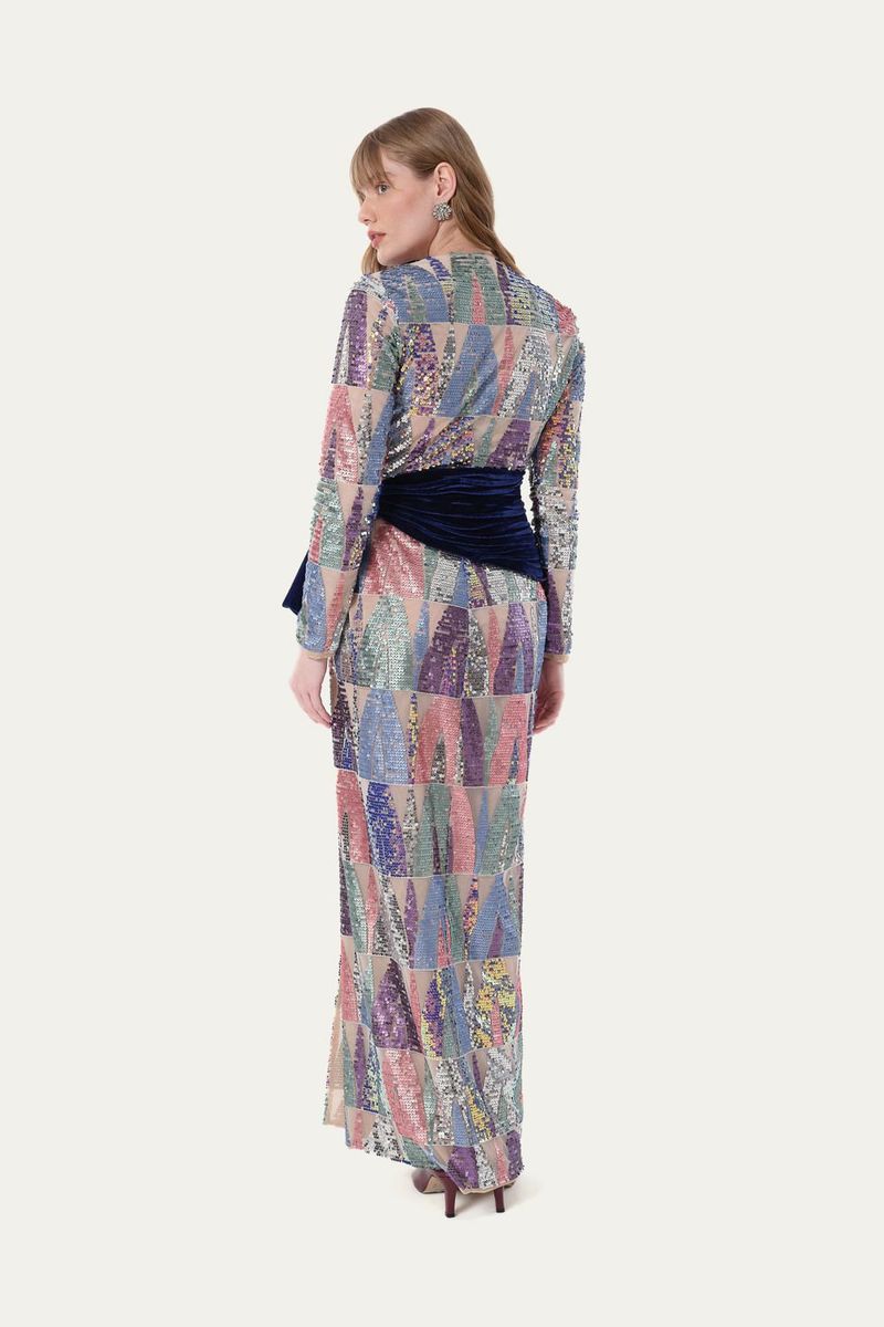 Vestido Longo Mait  RSVP - MULTICOLORIDO 2