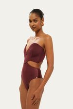 Mai  Strapless Matelass  Orla Suntime - VINHO 1