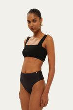 Calcinha Hot Pant Fio Dental Suntime - PRETO 1