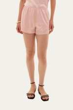 Short Lingerie Maria Augusta Linnen - NUDE 2