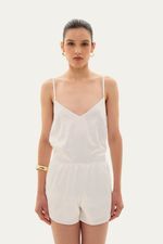 Short Lingerie Maria Augusta Linnen - OFF WHITE 0