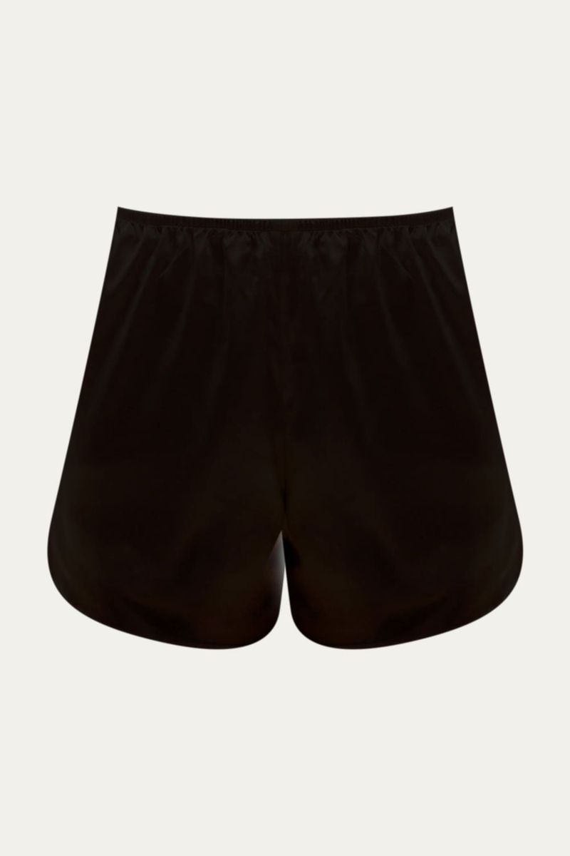 Short Lingerie Maria Augusta Linnen - PRETO 4