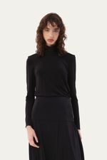 Blusa Manga Longa Jersey Absolut Corin Nk - PRETO 0