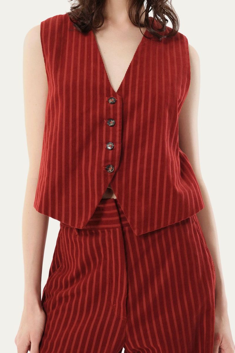 Macac o Veludo Stripes Madi Nk - LISTRAS 2