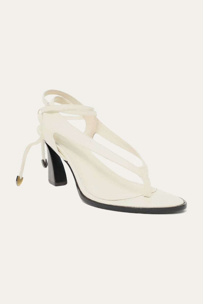 Sand lia Couro Lira NK - OFF WHITE 2