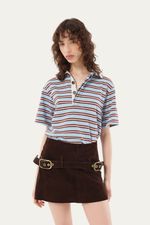 Shorts Saia Couro Kali Nk - MARROM 0