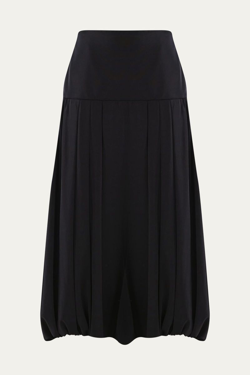 Saia Balon  Jersey Span Nk - PRETO 4