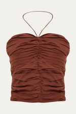 Top Beatriz Linnen - MARROM 4