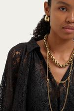 Blusa Jouer Framed - PRETO 2