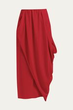 Saia Midi Gales Framed - VERMELHO 3