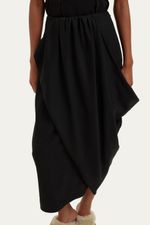 Saia Midi Gales Framed - PRETO 1