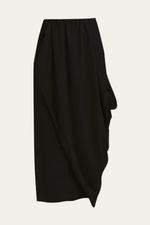 Saia Midi Gales Framed - PRETO 3