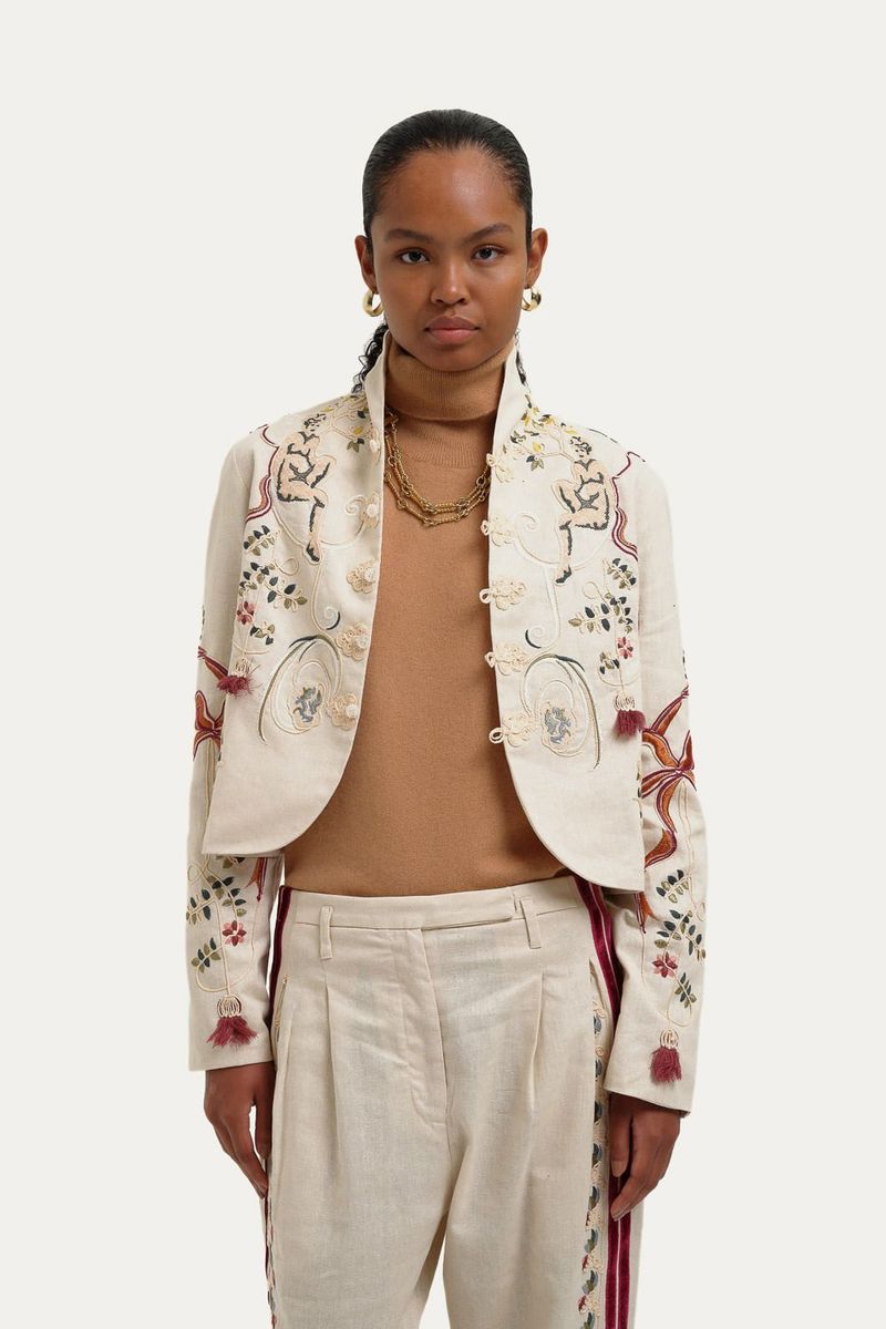 Casaqueto Gaia Framed - NATURAL 0