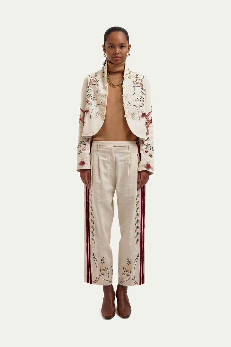 Casaqueto Gaia Framed - NATURAL 2