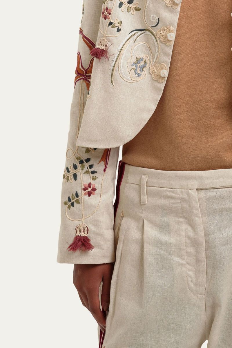 Casaqueto Gaia Framed - NATURAL 3