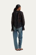 Blusa Jouer Framed - PRETO 3