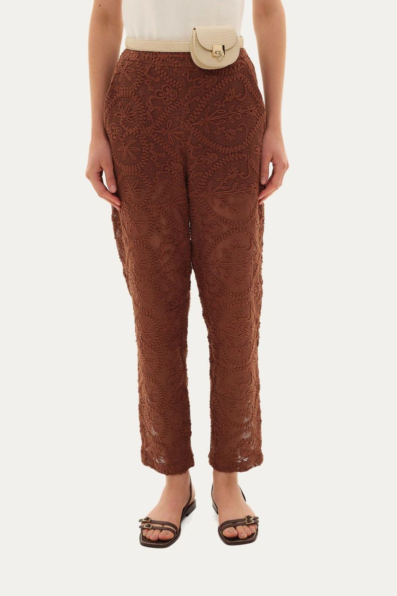 Cal a Martha Linnen - MARROM 1