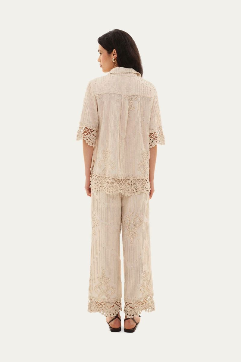 Camisa Clemence Linnen - NATURAL 3