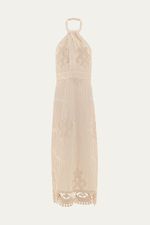 Vestido Frente  nica Clemence Linnen - NATURAL 4