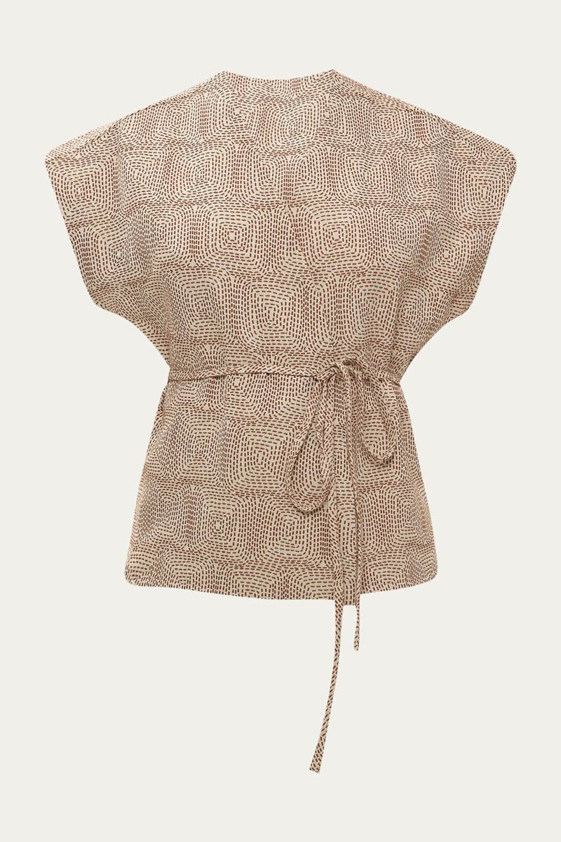 Blusa Isabel Linnen - BICOLOR 4