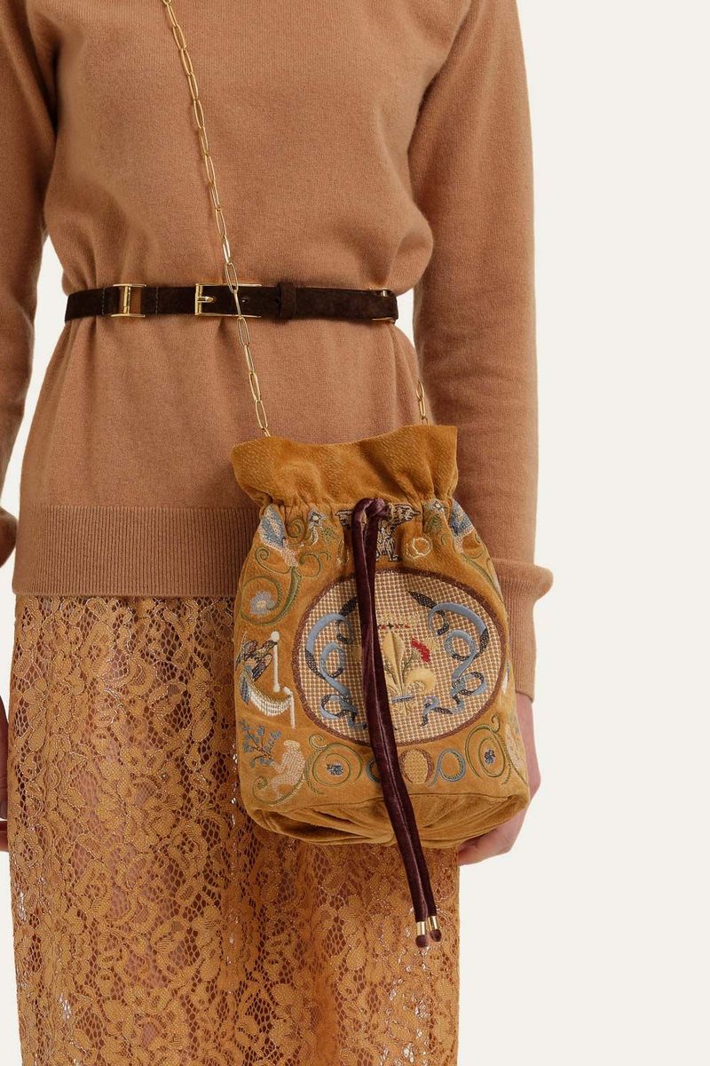 Bolsa Gaia Framed - MOSTARDA 1